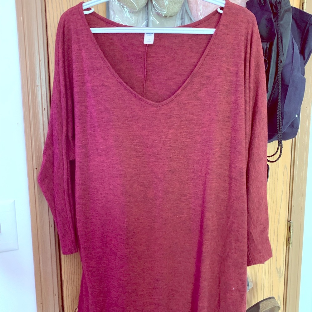 Slouchy sweater dress